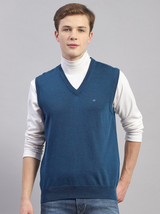 Monte Carlo V-Neck Woollen Sweater Vest