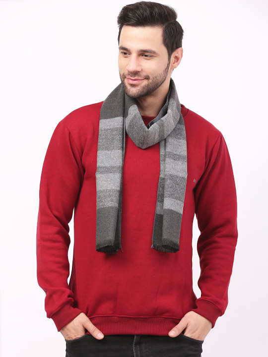 Calvadoss Self-Designed Fringed Border Muffler
