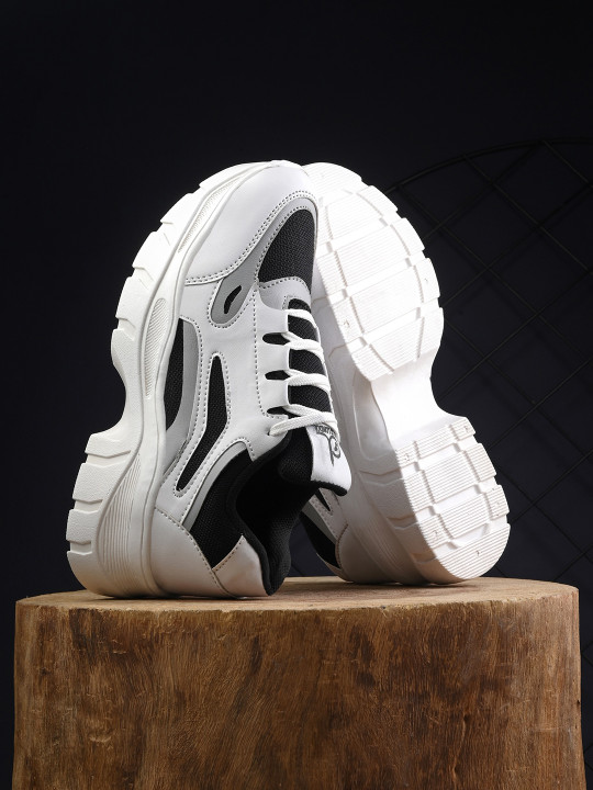 CLOG LONDON Women Colourblocked Round Toe Sneakers