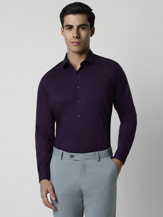 Van Heusen Slim Fit Spread Collar Formal Shirt