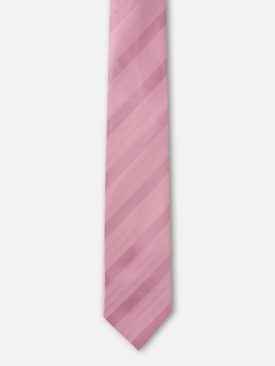 Louis Philippe Men Striped Broad Tie