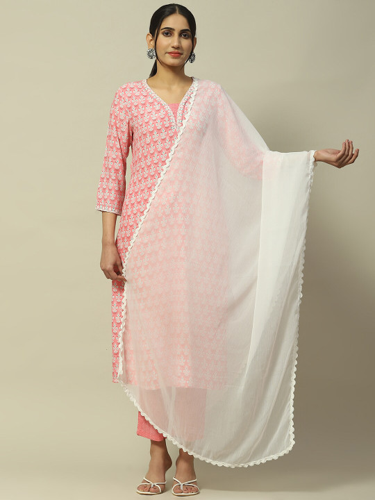 Rangriti Taping Border Dupatta