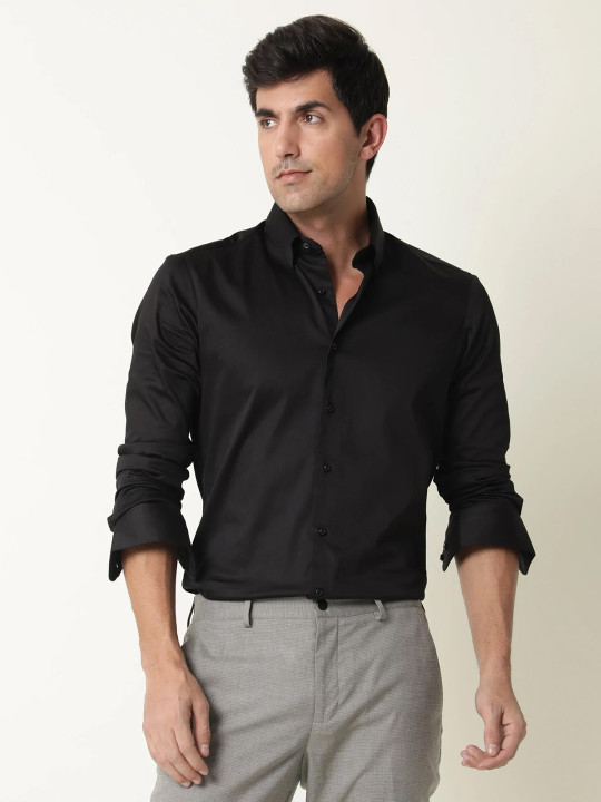 MISCHIEF MONKEY Classic Pure Cotton Casual Shirt