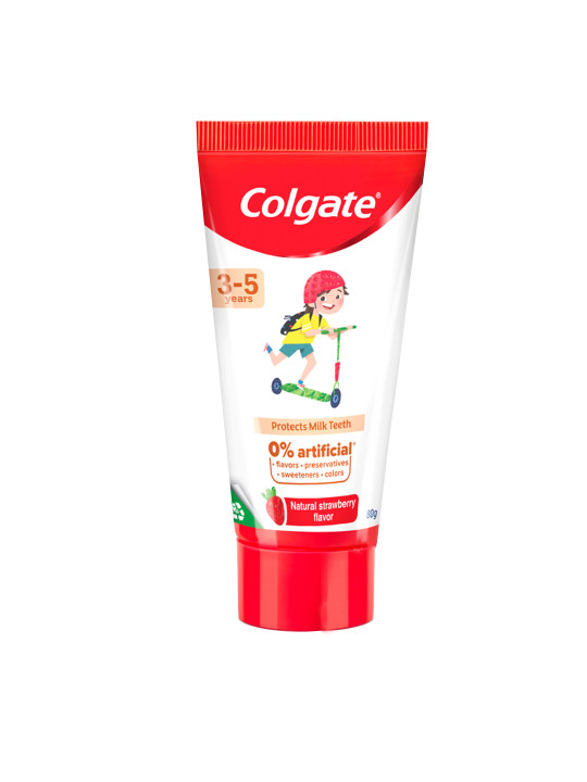 Colgate Toothpaste for Kids, Natural Strawberry Flav