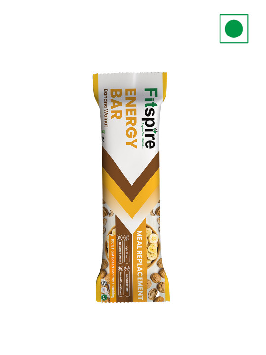 FITSPIRE Banana Energy Bar -35gm