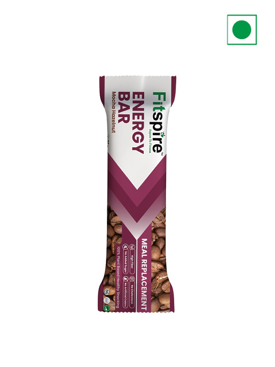 FITSPIRE Mocha Energy Bar - 35 gm