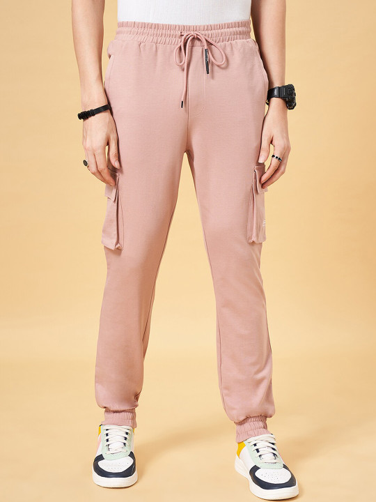 Street 808 by Pantaloons Men Mid Rise Cotton Joggers