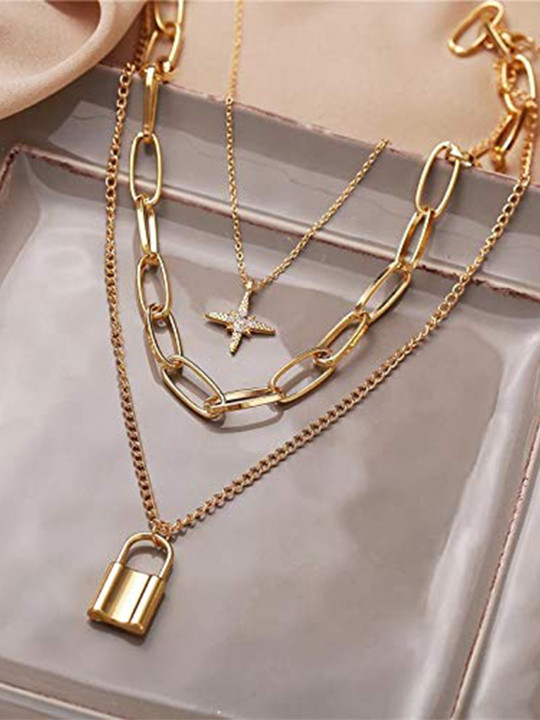 The Pari Gold-Plated Necklace