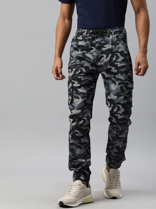 ADBUCKS Men Camouflage Printed Joggers