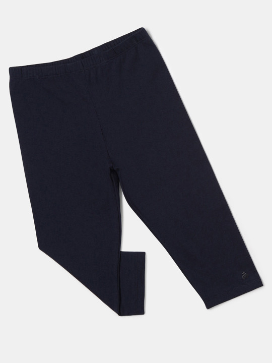 Jockey Girl's Cotton Slim Fit Capri With Durable and Concealed Waistband-AG18