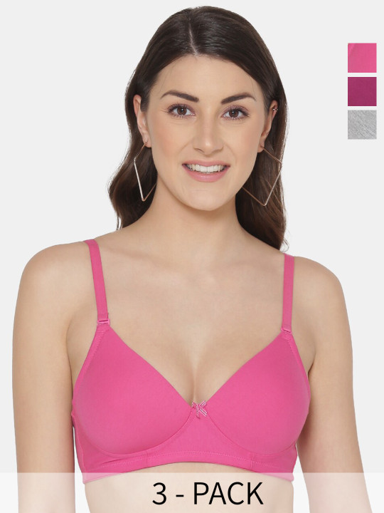 Tweens Lite Wite Pack of 3 Lightly Padded Tshirt Bra