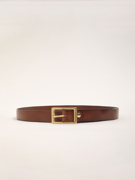 THE BEAR HOUSE Men Leather Belt