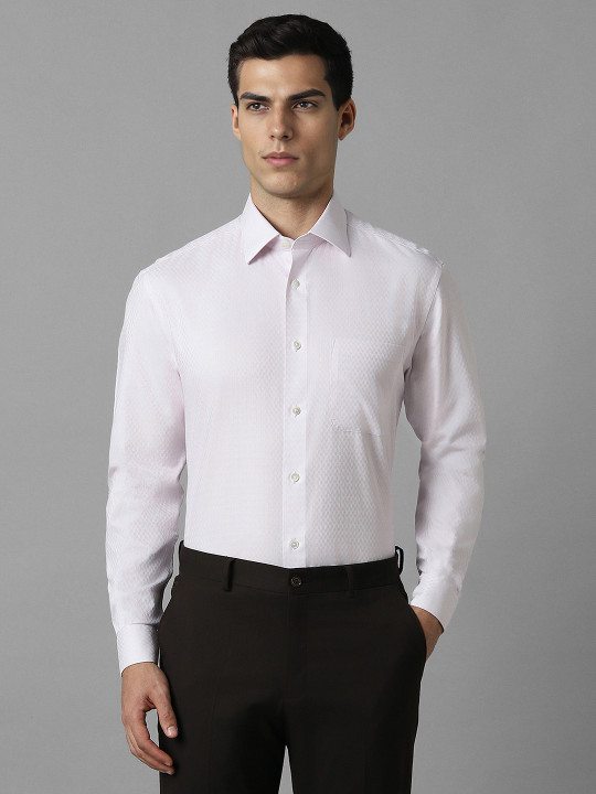 Louis Philippe Men Opaque Striped Formal Shirt