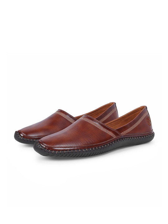 Big Boon Men Textured Lightweight Mojaris