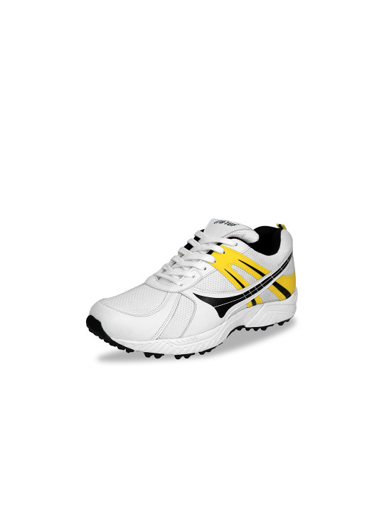 BTUF Unisex Rubber Spikes Sole Cricket Shoes