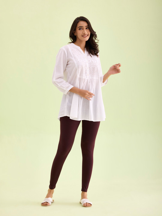Go Colors Slim Fit Ankle Length Leggings