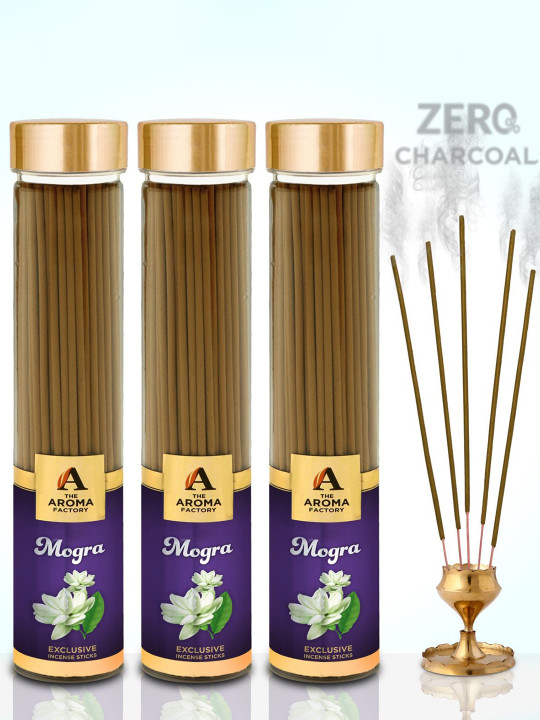 The Aroma Factory Wood 3 Piece Scented Ganesh Chaturthi Incense Sticks