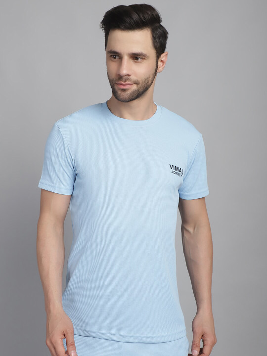 MACK JONNEY Round Neck Short Sleeves T-shirt