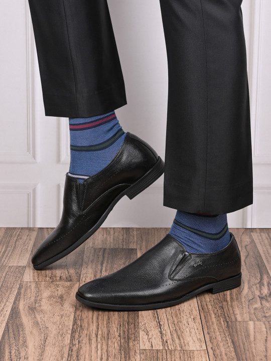 One8 Select by Virat Kohli Men Leather Formal Slip Ons