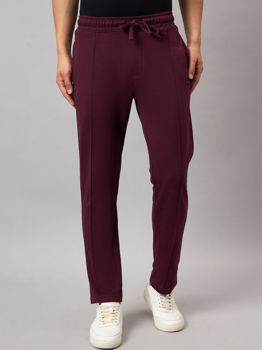Club York Men Mid Rise Cotton Track Pants