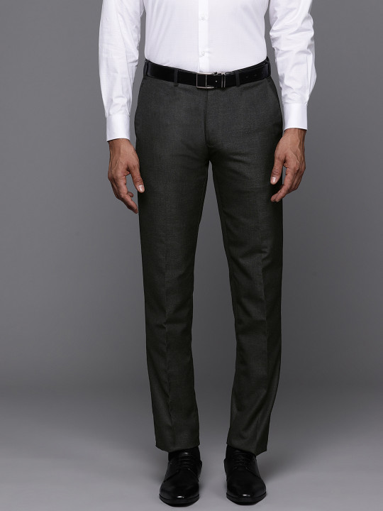 Raymond Men Slim Fit Formal Trousers