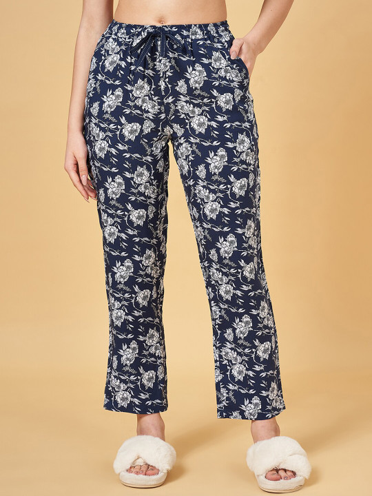 Dreamz by Pantaloons Women Printed Straight Leg Lounge Pants