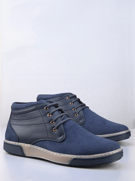 Roadster The Lifestyle Co. Men Blue Round Toe Lightweight Sneakers