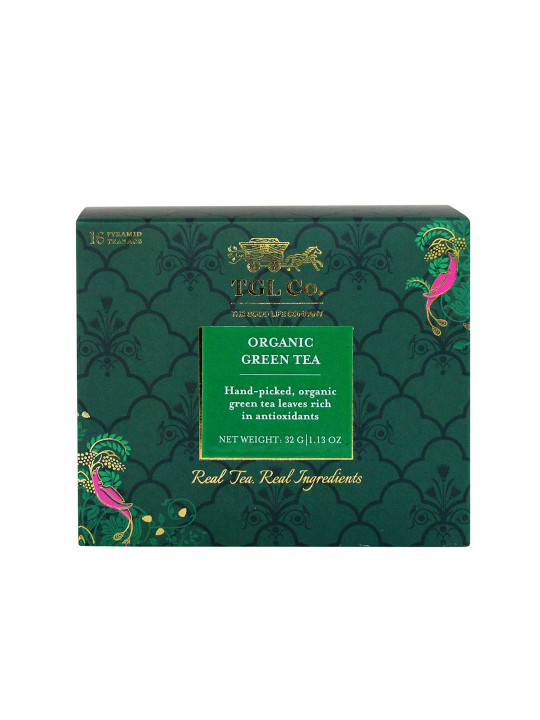 TGL Co. Pack of 2 Organic Green Tea Bags -100 g