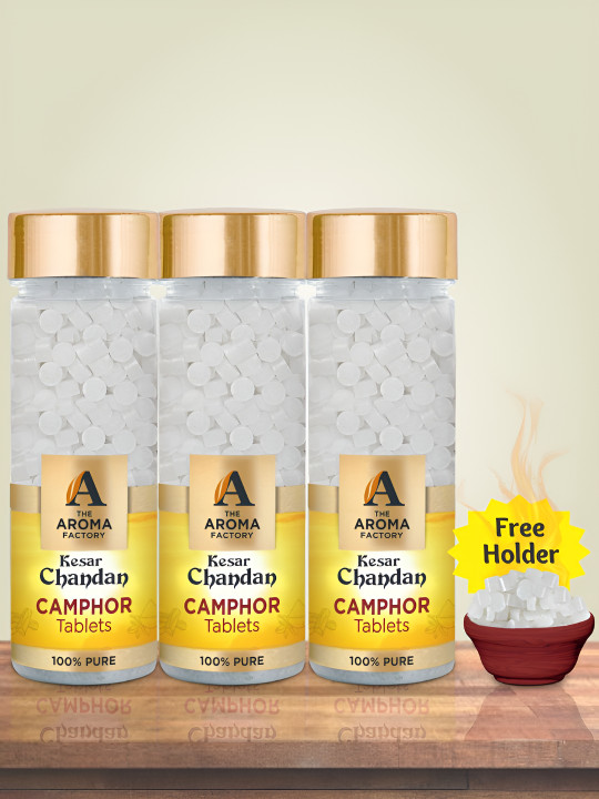 The Aroma Factory Camphor 4 Piece Scented Camphor