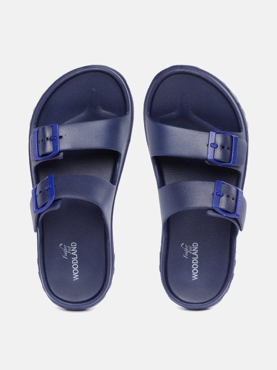 Woodland Men Buckle Detail Sliders
