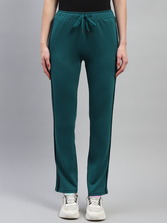 Monte Carlo Women Mid Rise Cotton Track Pant