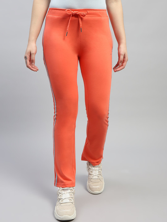 Monte Carlo Women Cotton Mid-Rise Track Pants