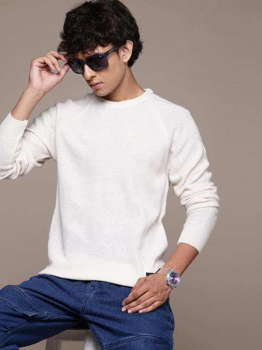 Roadster The Lifestyle Co. Men Acrylic Pullover