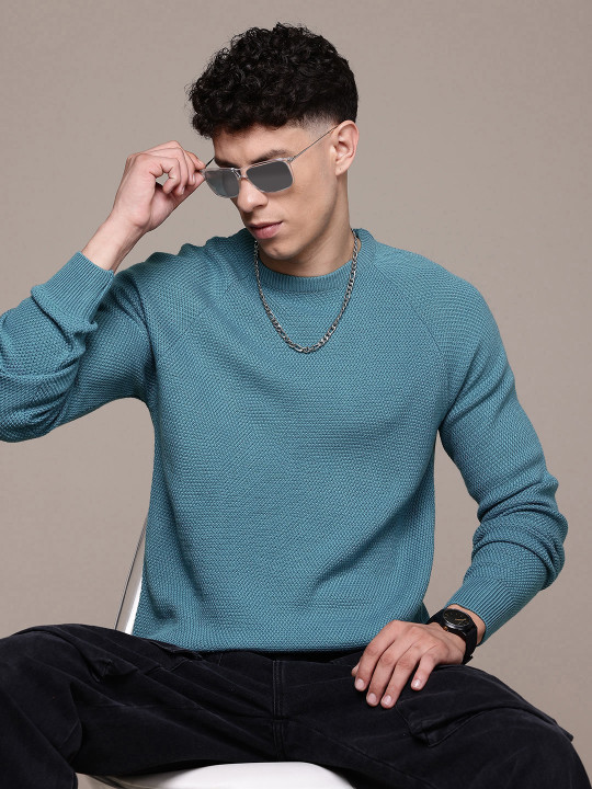Roadster The Lifestyle Co. Round Neck Acrylic Pullover