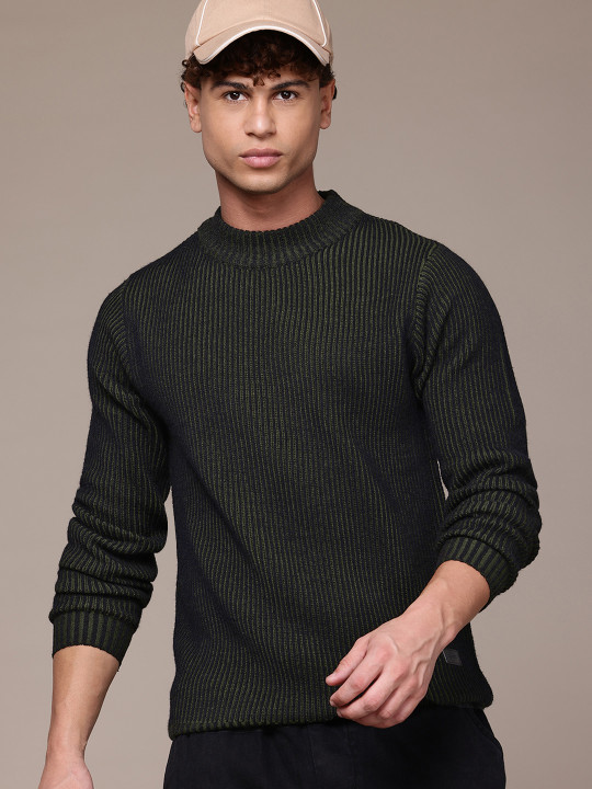 Roadster The Lifestyle Co. Ribbed Longline Acrylic Pullover
