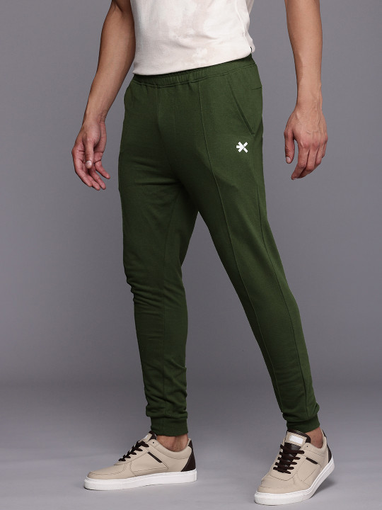 HRX by Hrithik Roshan Slim Fit Anti Odour Joggers
