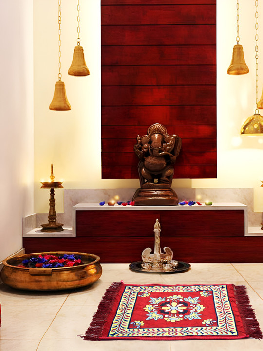 RRC Velvet 2 Piece Durable House Warming Prayer Mats