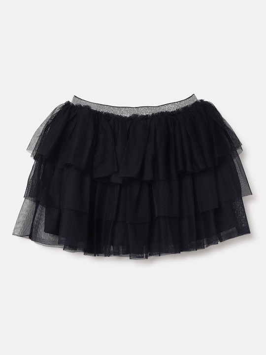 United Colors of Benetton Girls Gathered Flared Mini Skirt
