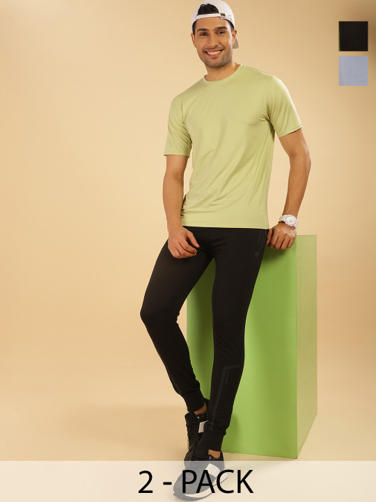 Force NXT Men's Super Combed Rich Cotton Solid Jogger Pants