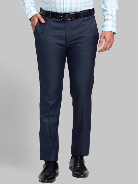 Park Avenue Men Slim Fit Mid Rise Formal Trouser