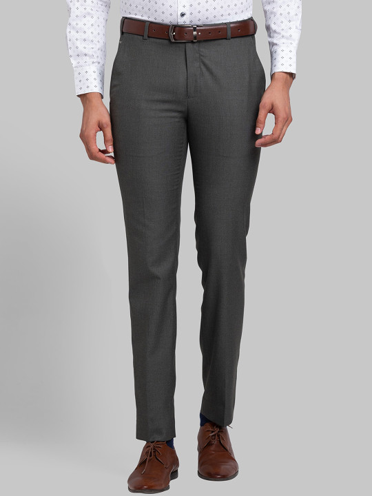 Park Avenue Men Slim Fit Mid Rise Formal Trouser