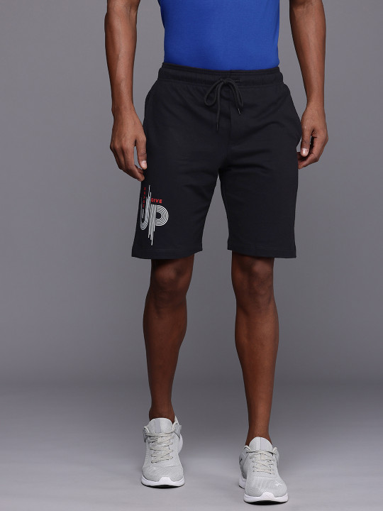 HRX by Hrithik Roshan Men Typography Printed Shorts