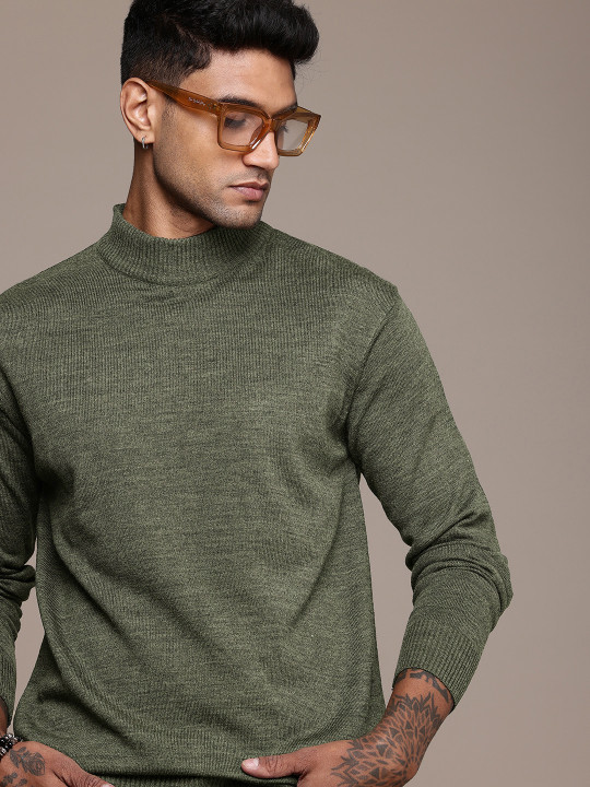 Roadster The Life Co. Mock Collar Pullover Sweater