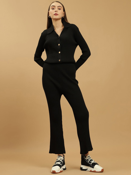 Beatnik Self Design Long Sleeves Shirt With Trouser