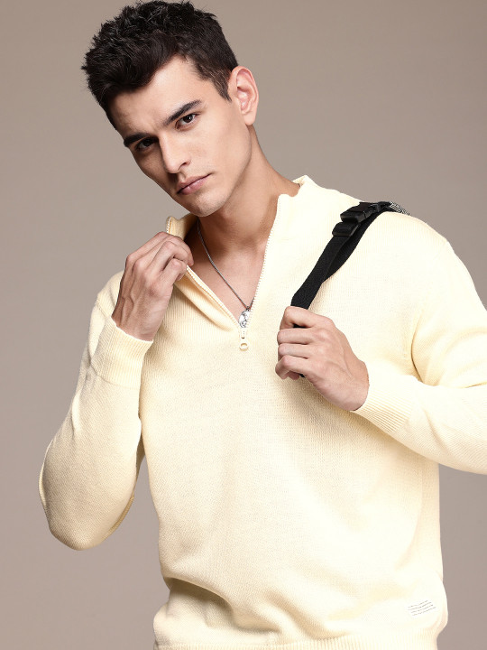 WROGN Solid Comfort Fit Pullover