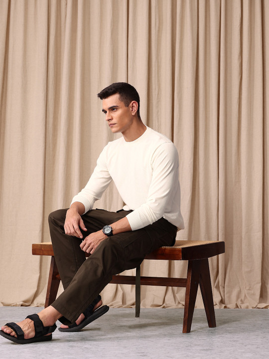 Mr Bowerbird Round Neck Tailored Pullover Sweater