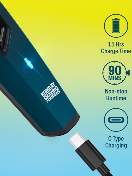 Bombay Shaving Company
Power Play NXT Beard Trimmer with 90min Runtime & 6 Lengths