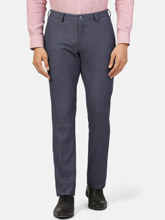 Blackberrys Men Classic Slim Fit Trousers