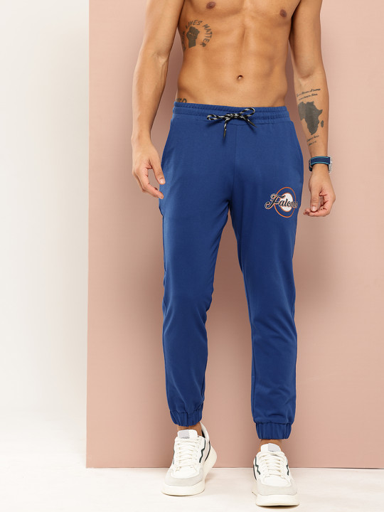 Harvard Men Printed Detail Joggers