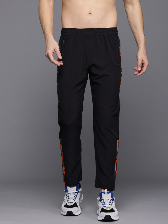HRX by Hrithik Roshan Men Printed Detail Training Track Pants